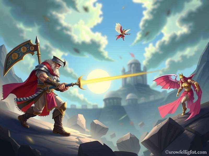 Mace Powerful Duelist Main Character Mace Powerful Duelist Game Hero